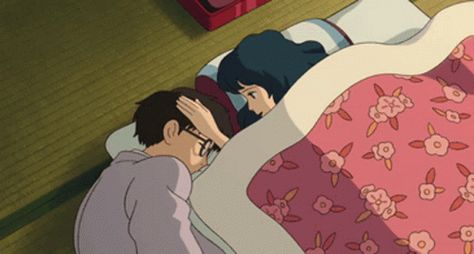 Sleeping Gif, The Wind Rises, All Out Anime, Wallpaper Hippie, Hug Gif, Pets Movie, Wind Rises, Ghibli Artwork, Studio Ghibli Movies