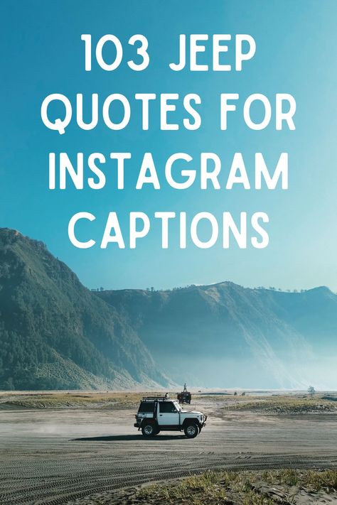 Let these quotes guide you as you share your Jeep journeys with the world, one captivating caption at a time! Jeep Quotes Adventure, Jeep Captions Instagram, Jeep Wrangler Quotes, Jeep Life Quotes, Pink Jeep Wrangler, Jeep Quotes, Quotes For Instagram Captions, Jeep Tops, Life Quotes For Girls