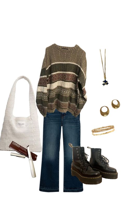 #autumn #fall #outfitinspo Grunge Thanksgiving Outfit, Fall Goth Aesthetic, Fall Indie Outfits, Fall Grunge Outfits, Fall Outfits Grunge, 90s Fall Outfits, Fall Outfits Aesthetic Vintage, Indie Fall Outfits, Y2k Fall Fashion