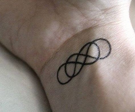 infinity-tattoo-46 Infinity Tattoo For Men, Double Infinity Tattoos, Party Tattoo, Infinity Symbol Tattoo, Emily Thorne, Infinity Tattoo Designs, Tattoos Infinity, Double Infinity, Hawaiian Tattoo