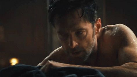 Sobbing Nick Bannister GIF - Sobbing Nick Bannister Hugh Jackman - Discover & Share GIFs Hugh Jackman Gif, Wolverine Gif, High Jackman, Huge Jackman, Crying Gif, Invincible Comic, Kai Parker, Thomas Doherty, Wolverine Hugh Jackman