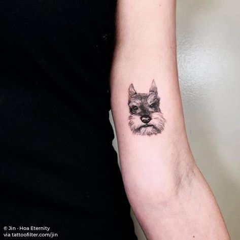 Dog Crown Tattoo, Schnauzer Line Tattoo, Dog Tattoo Schnauzer, Schnauzer Tattoo Minimalist, Miniature Schnauzer Tattoo, Mini Schnauzer Tattoo, Schnauzer Tattoo Silhouettes, Schnauzer Tattoo, Dog Portrait Tattoo