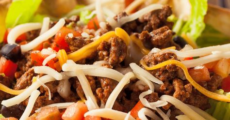 taco-bowl-beef The Galveston Diet, Mary Claire Haver, Galveston Diet, Taco Bowl Recipe, Beef Bowl, Ground Turkey Tacos, Clean Dinners, Turkey Taco, Taco Bowl