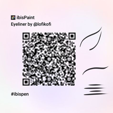 Eye Brow Ibis Paint Code, Eyebrow Brush Ibis Paint Gacha, Eye Ibis Paint Code, Eye Lash Brush Ibis Paint Qr Code, Ibis Paint Tattoo Brush, Lashes Ibis Paint Code, Eye Brushes Ibis Paint, Ibis Paint Brush Code Eyelash, Tattoo Brush Ibispaint