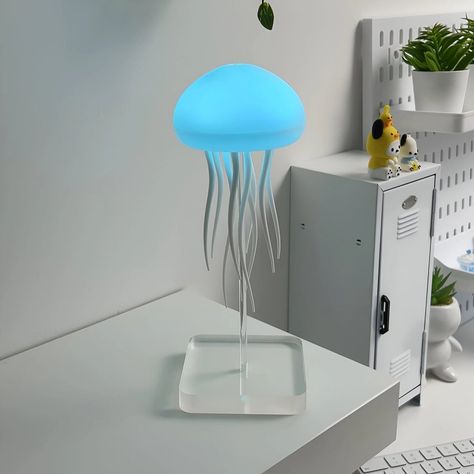 Thejellyfel Jellyfish Lava Lamp, Jellyfish Paper Lamp, Jellyfish Glass Lamp, Luminescent Jellyfish, Led Jellyfish Lamp, Jellyfish Lamp, Ambiance Lighting, Gorgeous Bathroom, Jellyfish