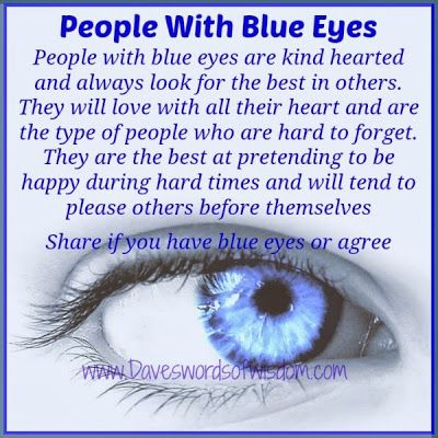 Blue eyed people are the best. Visit Beauty.com for more ways to spice up your blue eyes. Blue Eye Facts, Blue Eye Quotes, Eye Color Facts, People With Blue Eyes, Pretending To Be Happy, Eye Facts, Eye Meaning, Eye Quotes