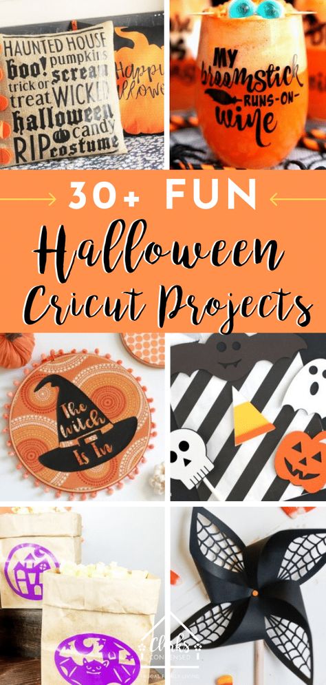 Cricut Halloween Projects, Halloween Ideas Decorations, Spooky Projects, Diy Halloween Luminaries, Diy Halloween Gifts, Halloween Cricut, Halloween Decor Diy, Halloween Craft Projects, Cricut Explore Projects