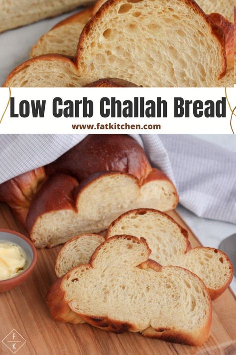 Challah Bread Recipe, Challah Bread Recipes, Recipes With Yeast, Keto Diet List, Postre Keto, Low Carb Flour, Yeast Bread Recipes, Keto Diet Breakfast, Vital Wheat Gluten