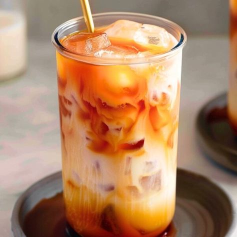 Thai Iced Tea Recipe - Yerba Mate Culture Home Made Ice Tea, Thai Iced Tea Recipe, Green Tea With Milk, Jasmine Milk Tea Recipe, Thai Tea Recipes, Moroccan Mint Tea Recipe, Milk Thistle Tea, Mint Tea Recipe, Thai Iced Tea