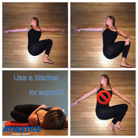 Supine Twist, Back Stretches, Physical Therapy, Your Back, Stretching, You Can Do, Physics, Twist, Yoga