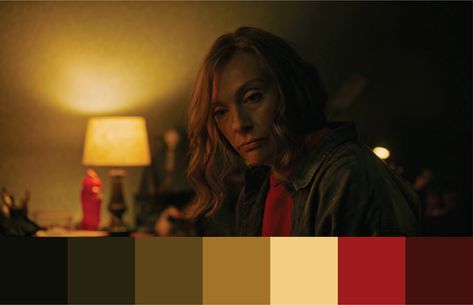 Movie Color Palette – Hereditary – dark color palette – brown color palette – natural color palette – moody color palette – cold color palette Color Palette Moody, Cold Color Palette, Color Palette Brown, Moody Color Palette, Color In Film, Natural Color Palette, Movie Color Palette, Cinema Colours, Dark Color Palette