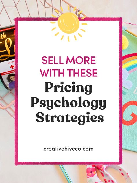 Pricing our products is hard. But did you know that there are actually strategies that can help us determine the best pricing that can even help us sell more? From knowing how to use discounts to increase sales to using psychology to determine customer-friendly price points, we can make sure that our prices are the most attractive to our customers. Today, I’ll be diving into some of these fun and cool strategies with you. Pricing Psychology, Psychology Business, Homemade Business, Sales Motivation, Human Psychology, Selling Strategies, Easy Gardening, Sales Skills, Successful Business Tips