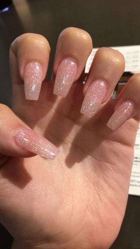 Simple Acrylic Nails, Makijaż Smokey Eye, Nails Polish, Ballerina Nails, Acrylic Nails Coffin Short, Summer Acrylic Nails, Short Acrylic Nails Designs, Neutral Nails, Acrylic Nails Coffin