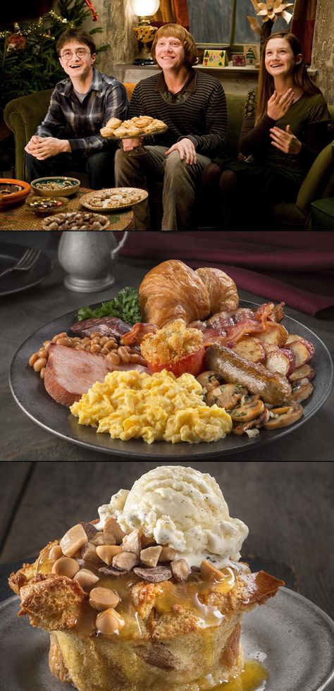 If the new Harry Potter World (in California) has the same delicious, quality, and fresh food as the HP world in Florida, then we are in for a treat! It was honestly the best and most wholesome food I've every had at a theme park. The family and I shared the 'great feast' , it was delicious. If 'The Three Broomsticks' became an actual chain restaurant I would be a regular customer! Chicken, Harry Potter, Harry Potter Food, Harry Potter World, Meat, For Sale