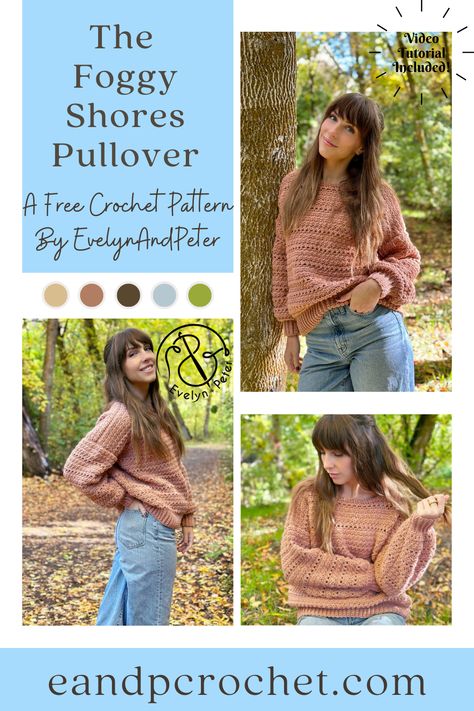 Ponchos, Cable Knit Crochet Sweater, Crochet Slouchy Sweater Pattern Free, Cute Crochet Tops Free Pattern, Free Plus Size Crochet Patterns, Fall Sweater Crochet, I Love This Yarn Patterns Crochet, Crocheted Sweaters Free Pattern, Crochet Sweater Free Patterns