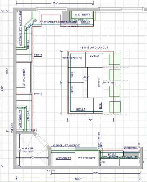 Transitional Floor Plans, Kitchen Blueprints, Kitchen Island With Sink And Dishwasher, Kitchen Island Layout, Kitchen Layout Ideas With Island, Kitchen Island Size, Island With Sink, Best Kitchen Layout, Kitchen Layouts With Island