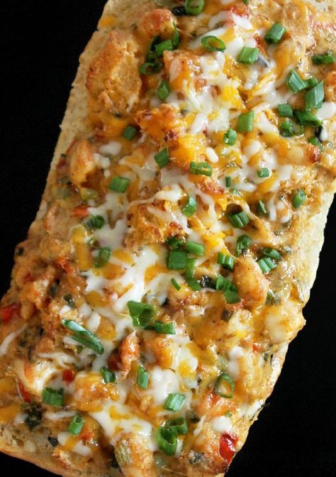 Stuffed Shrimp Bread by The Creole Contessa Shrimp Comfort Food, Steak And Shrimp Stuffed Bread, Leftover Shrimp Recipes Ideas, Shrimp Bread Recipes, Shrimp Bread, Stuffed French Bread, Stuffed Shrimp, Shrimp Stuffed, Path Design