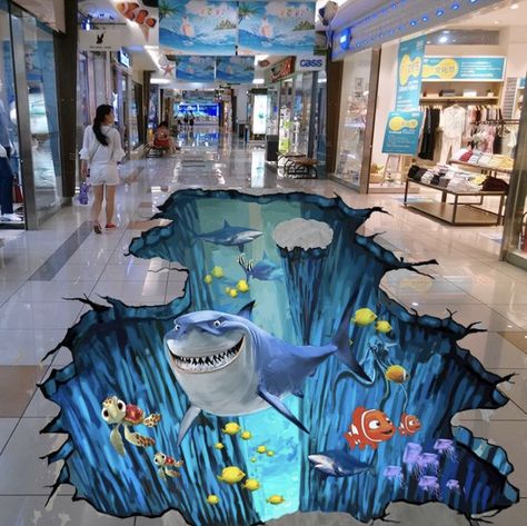 3d Floor Art, 3d Floor Painting, Epoxy Floor 3d, Epoxy Floor Designs, 3d Flooring, Wallpaper Floor, 3d Epoxy, Floor Painting, Floor Murals