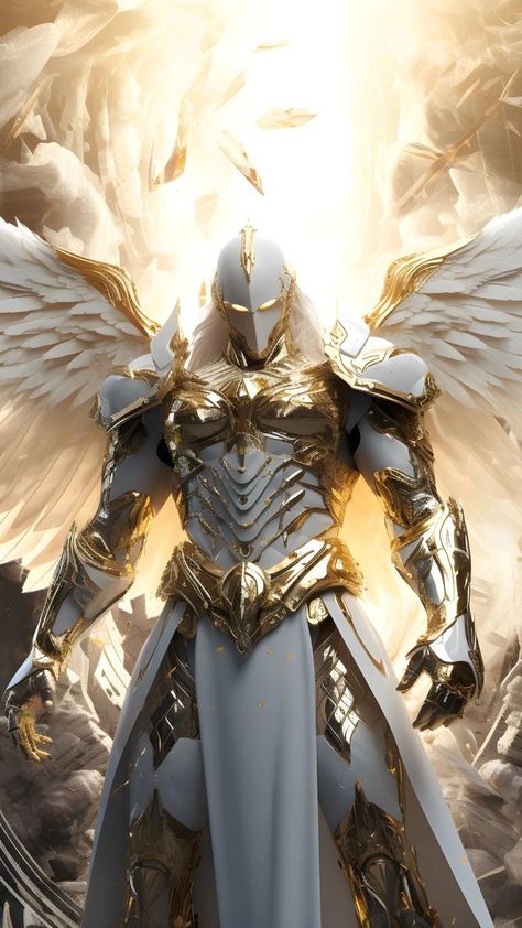 천사와 악마, Warrior Concept Art, Angel Warrior, Angel Pictures, Fantasy Concept Art, Armor Concept, Fantasy Warrior, Angels And Demons, Arte Fantasy