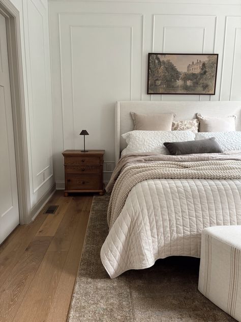 Magnolia Home by Joanna Gaines x … curated on LTK Magnolia Style Bedroom, Magnolia Inspired Bedroom, Dark Hardwood Floor Bedroom Ideas, Magnolia Home Bedroom Ideas, Fixer Upper Bedroom Joanna Gaines, Joanna Gaines Farmhouse Bedrooms, Magnolia Home Bedroom, Magnolia Bedroom Ideas, Dark Wood Floor Bedroom Ideas