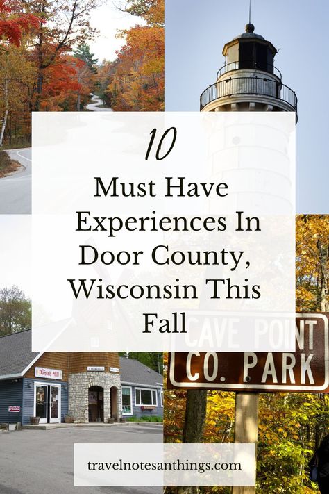 Door County Wisconsin Fall, Fall Weekend Getaway, Washington Island, Dream Dates, Door County Wisconsin, Autumn Weekend, American Road, Travel Destinations Bucket Lists, Travel Notes