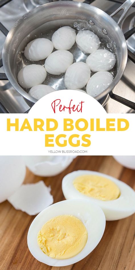 Creative Egg Recipes, How To Boil Eggs, Boiled Egg Recipes, Cooking Hard Boiled Eggs, Perfect Boiled Egg, Hard Boiled Egg Recipes, Boil Eggs, Peeling Hard Boiled Eggs, Making Hard Boiled Eggs