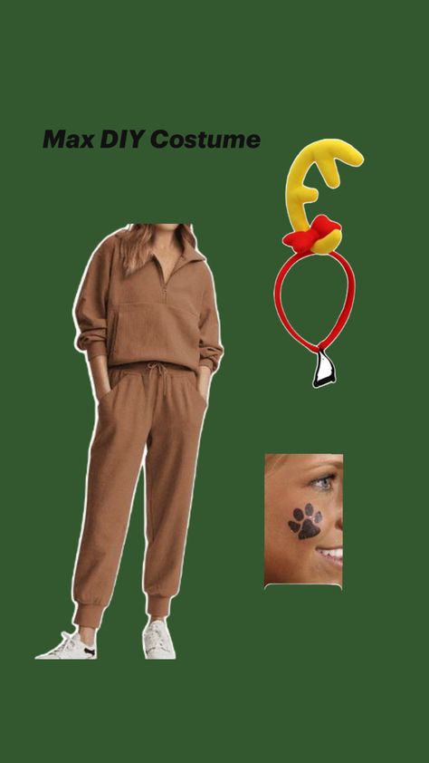 Easy Max from the Grinch DIY costume #HalloweenPin24 The Grinch Diy, Max From The Grinch, Grinch Diy, Grinch Costume, Max Costume, Grinch Costumes, Diy Costume, The Grinch, Diy Costumes