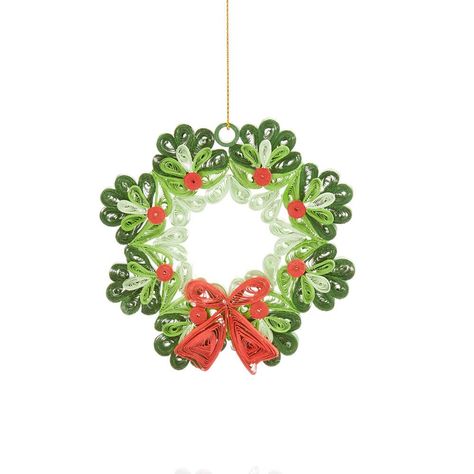 DIY quilling Christmas