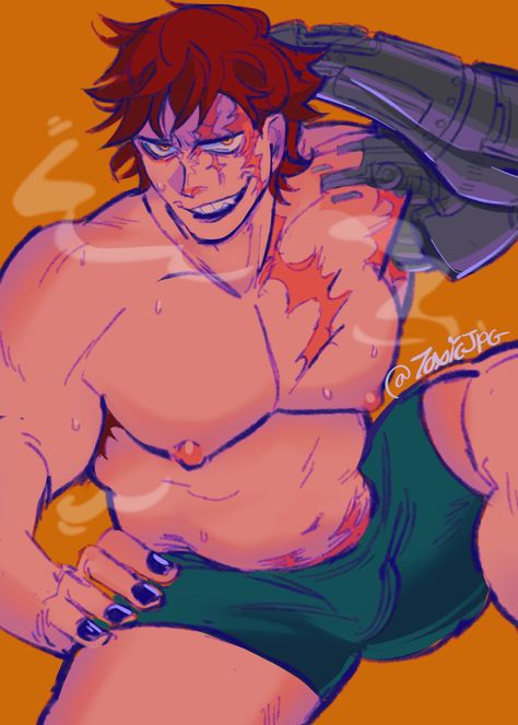 Tokki 🍖🐗 on X: "ok but hear me out what if Kid gets a soft tummy when the colder seasons hit and he kinda owns it 😳 https://t.co/P07Y7sECTh" / X Eustass Kid Fanart, Soft Tummy, Eustass Kid, Zoro Nami, Anime Outfit, The Pirate King, One Piece Ship, One Piece Fanart, Anime Outfits