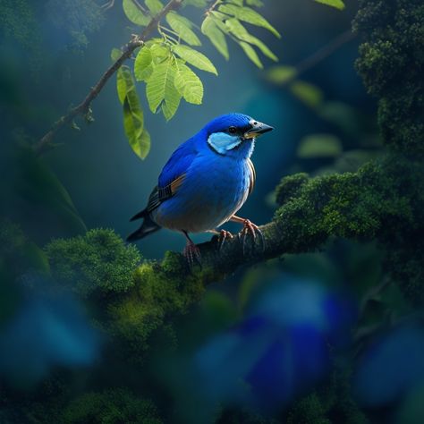 Blue sparrow Sitting On Tree Light Animation Photo Light Animation, Blue Sparrow, Animation Photo, Tree Light, Henna Patterns, Tree Lighting, A Tree, Henna, Memes