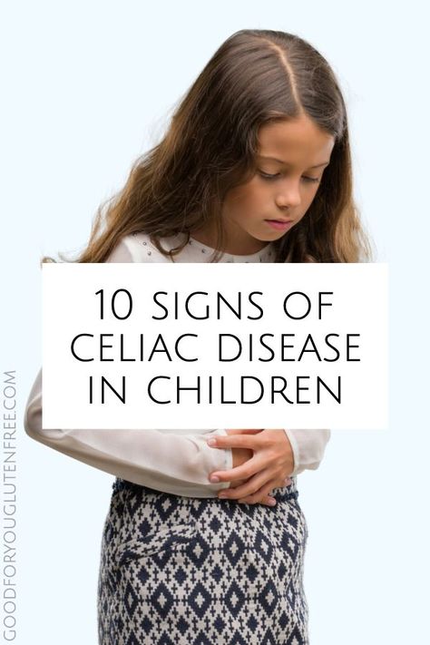 This post includes a list of the 10 most commonly seen signs of celiac disease in children. #celiac #celiacdisease #coeliac #coeliacdisease Gluten Allergy Symptoms Signs, Signs Of Celiac, Gluten Sensitivity Symptoms, Signs Of Gluten Intolerance, Lactose Intolerant Symptoms, Celiac Symptoms, Gluten Intolerance Symptoms, Diet For Children, Celiac Diet