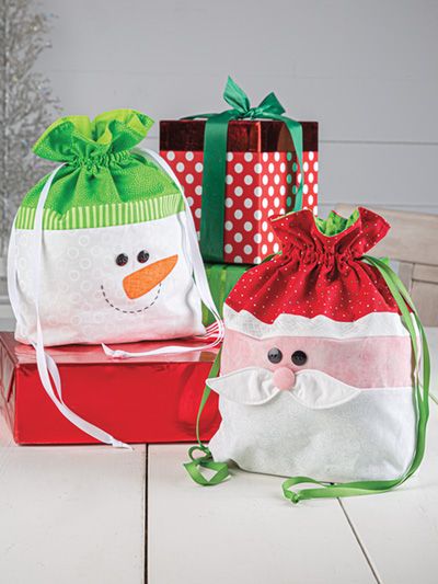 Gift bags diy christmas