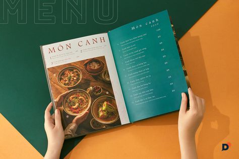 Khế Bistro - Food photography & Menu design on Behance Cookbook Design Layout, Menu Book Design, Menu Photography, Khao Soi, Cookbook Design, Bistro Food, Menu Food, Food Menu Design, Menu Book