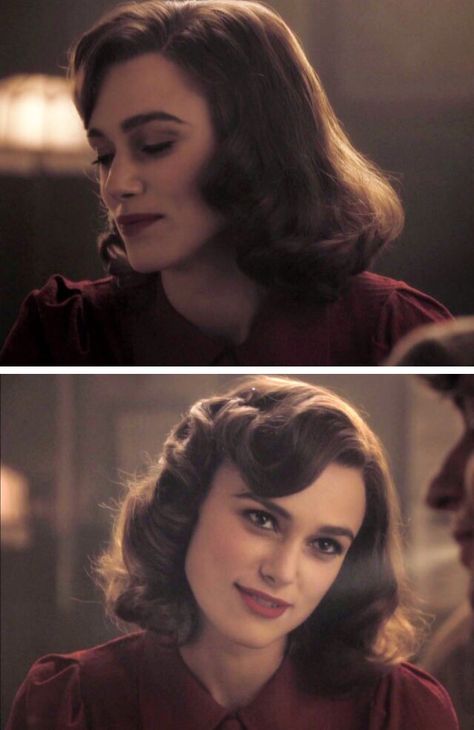 The ever gorgeous Keira Knightly, vintage 20s hairstyle 20s Hairstyle, 20s Hair, 1930s Hair, 40s Hairstyles, 1920s Hair, 1940s Hairstyles, Keira Knightly, Super Hair, Keira Knightley