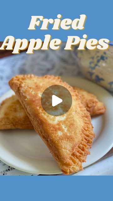 Laura Ashley Johnson RDN CDE on Instagram: "🍎👵🏻Fried Apple Pies👵🏻🍎 📝 RECIPE on dinnerin321.com or click the link in my bio @dinnerin321  #applepie #applepies #friedpies #handpie #handpies #driedapples #piecrust #crust #crisco #fried #friedfood #apple #mamaw #grandmother #preciousmemories #makingmemories #southern #southerncooking #southerncharm #southernliving #cookingvideo #oldfashioned #oldfashion #tradition #desserts #dessert #applejack #sweettreat #southerndesserts #sweets" Fried Apple Pies Using Canned Biscuits, Fried Apple Pies Homemade, Southern Fried Pies Recipe, Best Biscuit Recipe, Fried Apple, Fried Apple Pies, Fried Pies, Southern Desserts, Hand Pie