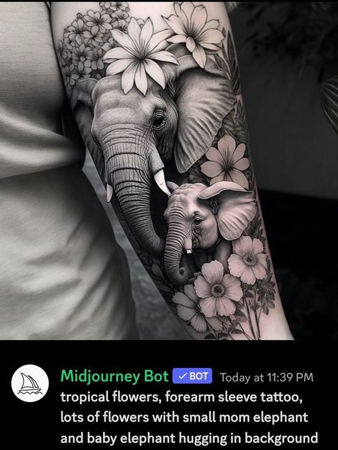 Elephant Tattoo Thigh For Women, Upper Arm Elephant Tattoos For Women, Shoulder Tattoo Animal, Womens Elephant Tattoo, Sleeve Tattoos For Women Elephant, Elephant Tattoo Hand, Elephant Tattoo Shoulder, Elephant Leg Tattoo For Women, Elephant Tattoo Thigh