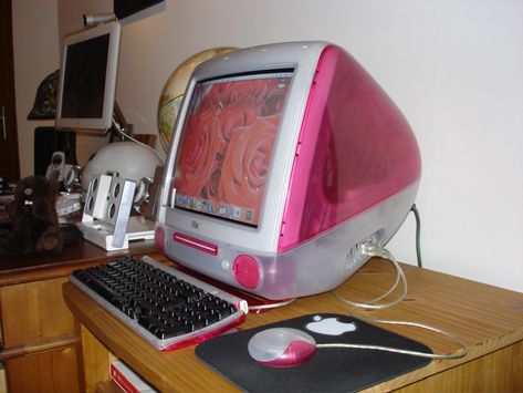 Imac G3, Helloween Wallpaper, Tech Aesthetic, Old Technology, Retro Gadgets, My Better Half, 2000s Nostalgia, Computer Room, Old Computers