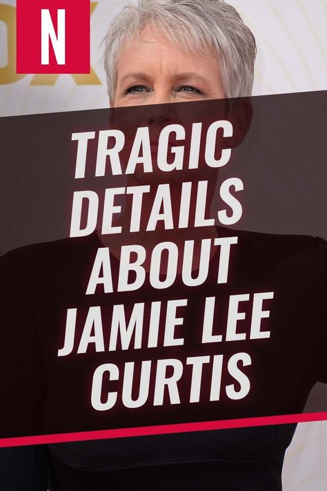 The daughter of "The Defiant One," Tony Curtis, and "Psycho" scream queen Janet Leigh, Jamie Lee Curtis was born into Hollywood royalty. #jamieleecurtis #actresses #celebrities #secrets #tragic Jamie Lee Curtis 80s, Jamie Lee Curtis Haircut, Jamie Lee Curtis Hair, Jamie Lee Curtis Young, Jamie Lee Curtis Halloween, James Jarvis, Janet Leigh, Tony Curtis, Lee Curtis