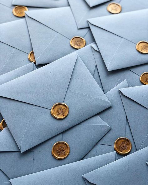 Ravenclaw Aesthetic, Engagement Party Gifts, Alice Blue, Baby Blue Aesthetic, Light Blue Aesthetic, Blue Aesthetic Pastel, Handmade Envelopes, Handmade Wedding Invitations, Greenery Wedding Invitations