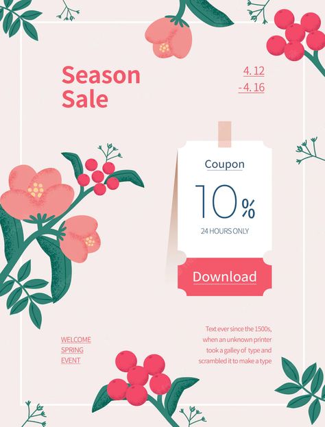 Premium Vector | Spring season sale. coupon web page of flower illustration. flower frame vector illustration. Spring Sale Banner, Banner Flower, Spring Banner, Black Friday Banner, Black Friday Sale Banner, Illustration Flower, Happy Mother's Day Greetings, Floral Banners, Frame Vector