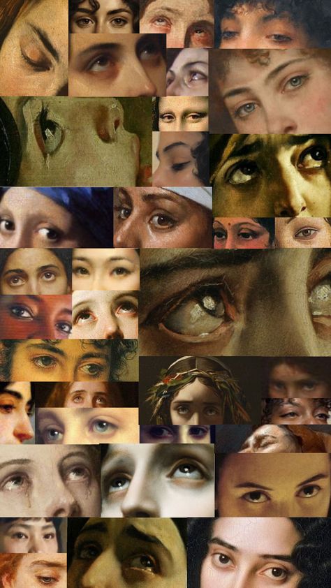 Eye collage #women #art #vintage #eyes #aesthetic #art #moodboard #currentaesthetic #collage #renaissance Eyes Aesthetic Art, Eye Collage, Pinterest Pfp, Vintage Eyes, Eyes Never Lie, Celebrations Around The World, Pinterest Engagement, Eyes Aesthetic, Rennaissance Art