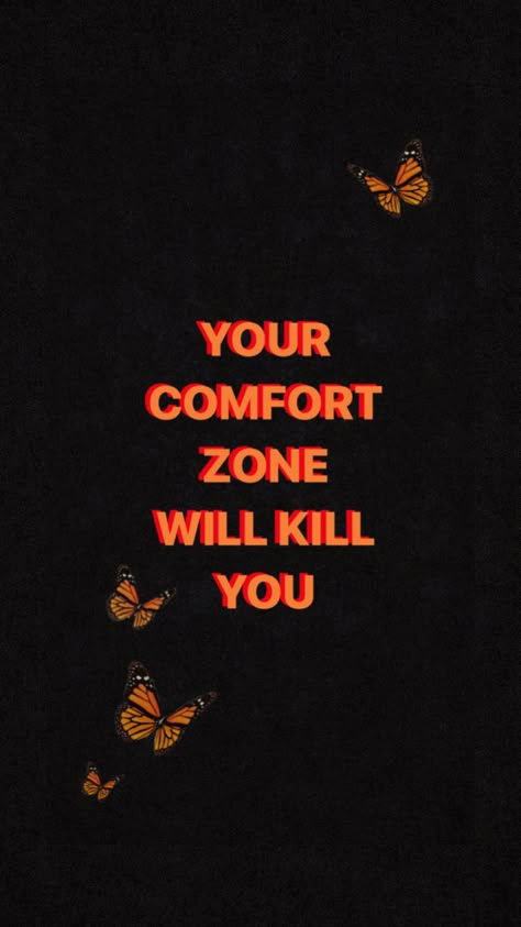 Fortune Favors The Bold Wallpaper, Your Comfort Zone Will Kill You Quote, Your Comfort Zone Will Kill You, Fortune Favors The Bold, Iphone Lockscreen Wallpaper, Wall Inspiration, Bold Wallpaper, Android Wallpaper Flowers, Wallpaper Flowers