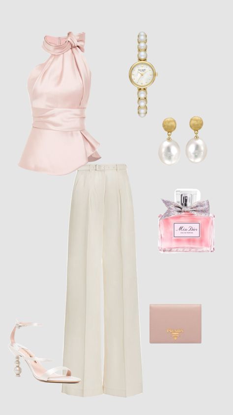 Charlotte York inspired outfit 🎀#sexandthecity#charlotteyork#outfit Charlotte York, Printed Blouses, Pretty In Pink, A Line, Blouses, Pink, Color