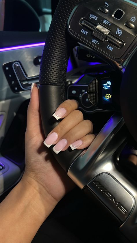 Nail Monochrome, Soft Nails Aesthetic, Car Nails, Soft Dreamy Aesthetic, Milky Pink Nails, Black Girls Luxury Lifestyle, Milky Pink, Dreamy Aesthetic, Milky Nails