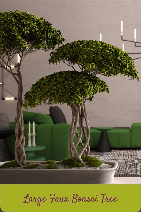 Large Faux Bonsai Tree Faux Bonsai Tree, Fake Trees Outdoor, Weeping Bonsai, Fake Bonsai Tree, Buddha Tree, Artificial Bonsai Tree, Bonsai Trees For Sale, Faux Trees, Door Planter