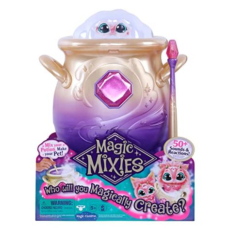 Magic Cauldron, Magic Mixies, Moose Toys, Pink Box, Potion Bottle, Spell Book, Hot Toys, Crystal Ball, Resin Crafts