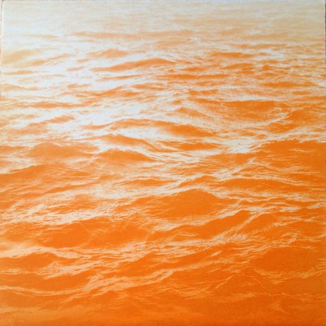 Mary Beth Thielhelm - Orange Sea | From a unique collection of Fine Art at http://www.1stdibs.com/art/