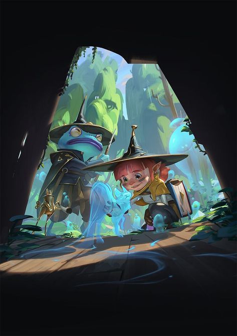 Rudy Siswanto, Illustration Perspective, Digital Art Work, Astuces Diy, Perspective Art, Book Illustration Art, Game Illustration, Character Design Animation, Animation Design