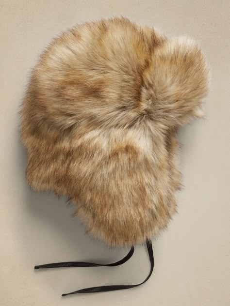 Cole Faux Fur Hat | Crown Cap | Banana Republic Crown Cap, Faux Fur Hat, Color Cafe, Winter Party, Aviator Style, Fur Hat, The Expert, Fashion Killa, Fudge