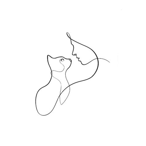 Minimal Cat Tattoo Line, Mainecoon Tattoo, Cat Tattoos Memorial, Lost Cat Tattoo, Cat Minimalist Tattoo, 3 Cats Tattoo, Fine Line Cat Tattoo, Rhinestone Pictures, Minimalist Cat Tattoo